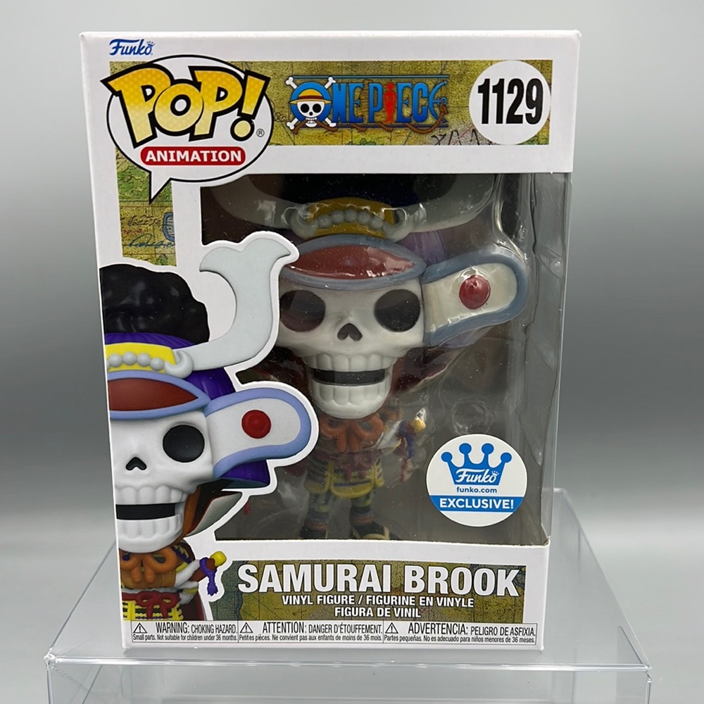 1129 One Piece Samurai Brook Exclusive Funko Pop